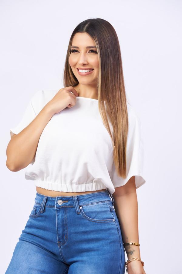 BLUSA BLANCA LOS ANGELES MEDIUM
