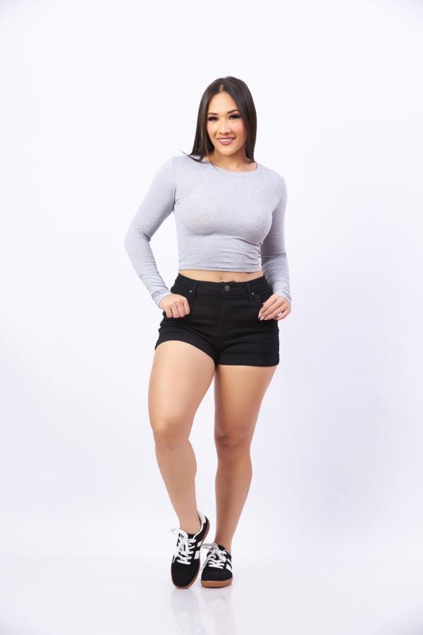 BLUSA GRIS POPULAR 21 SMALL
