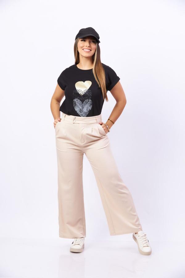 PANTALON BEIGE LOVE TREE SMALL