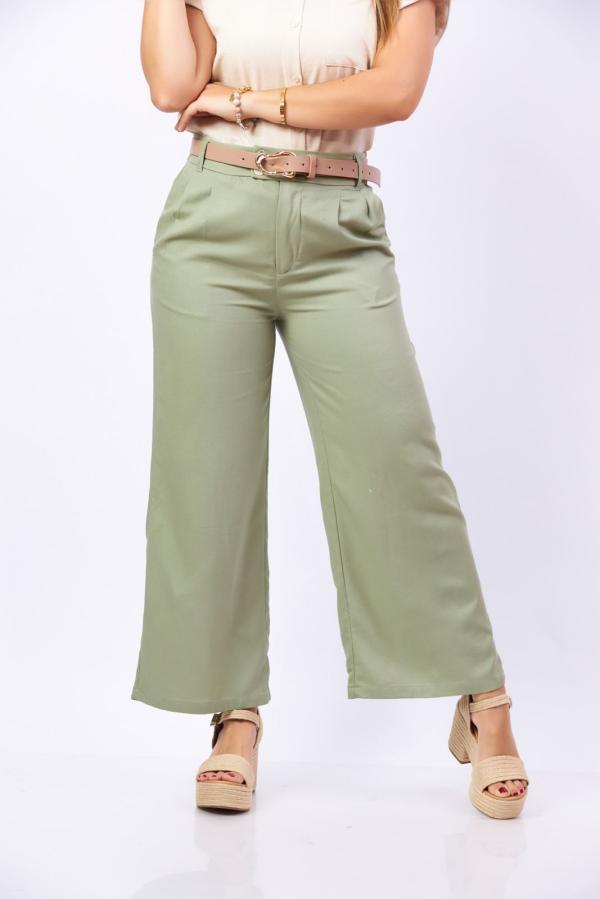 PANTALON VERDE MUSGO LOVE TREE LARGE