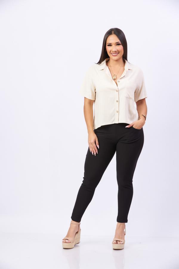 BLUSA BEIGE AMBIANCE MEDIUM