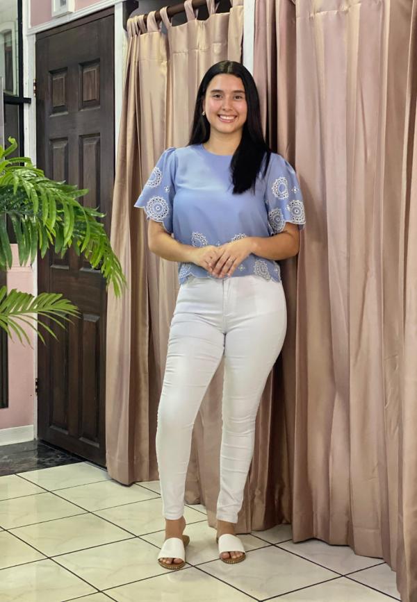 BLUSA  CELESTE ESTELLA MEDIUM