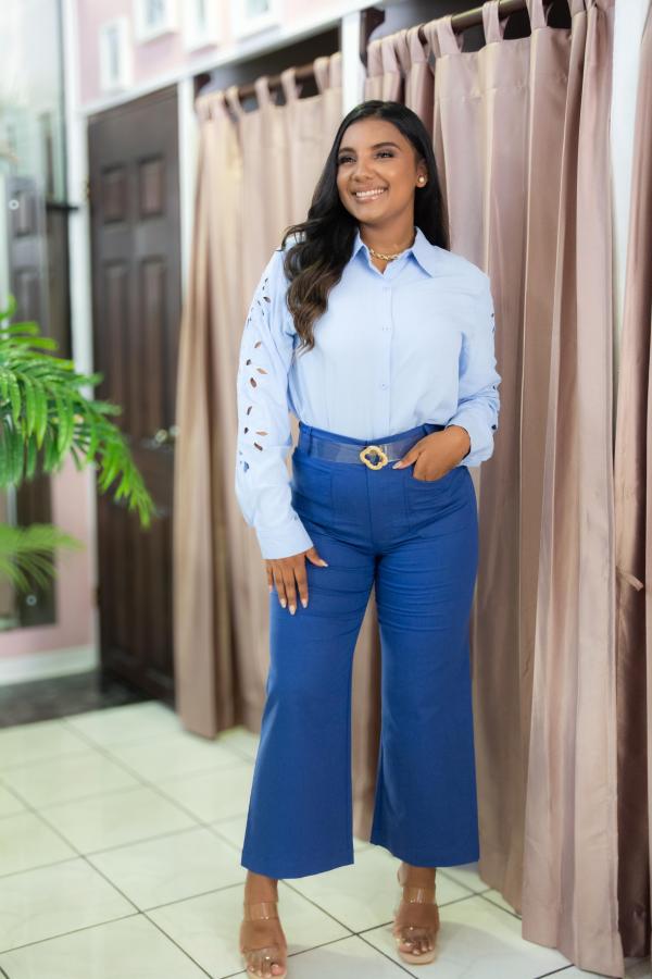 BLUSA CELESTE RED LEAF MEDIUM