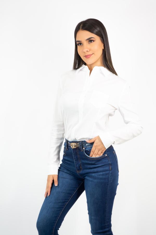 BLUSA BLANCA CHOCOLATE SMALL