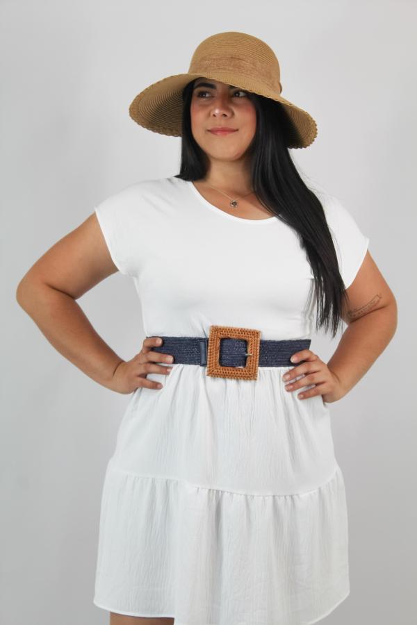 VESTIDO BLANCO CRECE LARGE