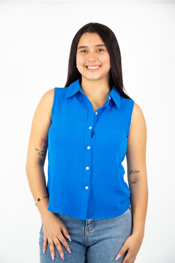 BLUSA AZUL DNA LARGE