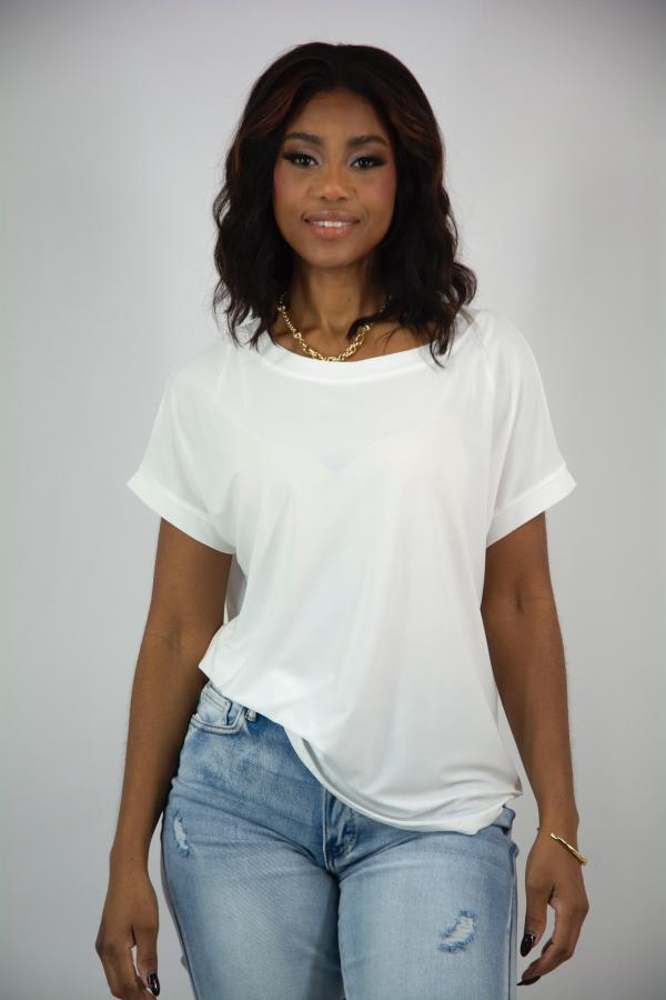 BLUSA BLANCA  DNA LARGE