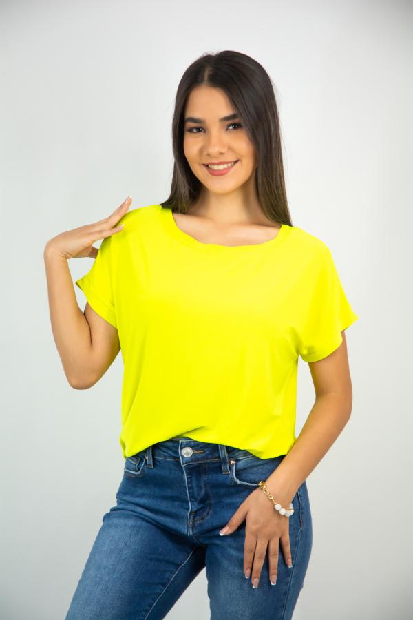 BLUSA VERDE NEON DNA LARGE