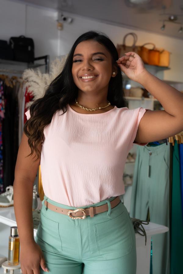 BLUSA ROSADO CRECE LARGE