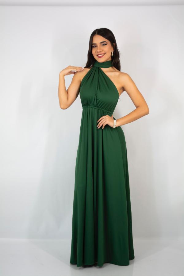 VESTIDO VERDE MULTIFORMA LARGE