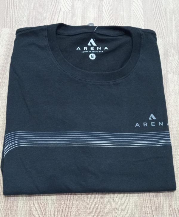 CAMISETA NEGRA ARENA LARGE