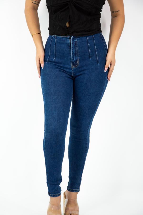 PANTALON HUMMERS MUJER AZUL 3/4
