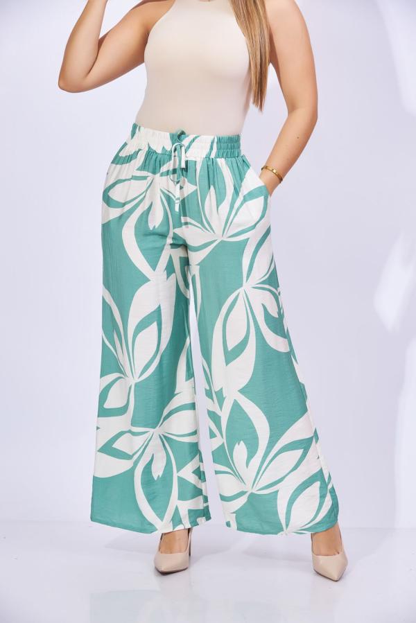 PALAZO VERDE/BLANCO NOSEMIEL MEDIUM