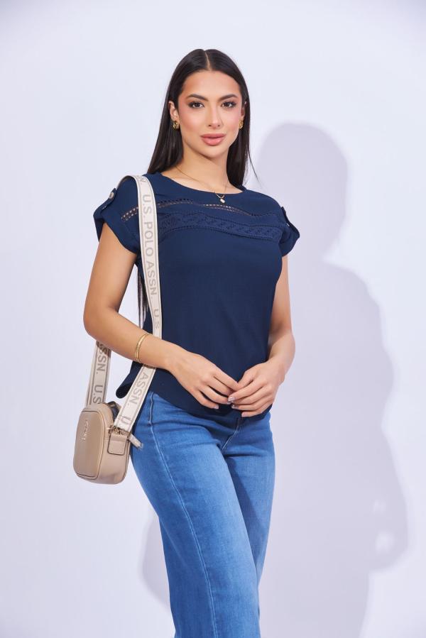 BLUSA AZUL OSCURO MINE LARGE