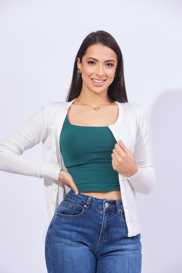 ABRIGO BLANCO ACTIVE MEDIUM
