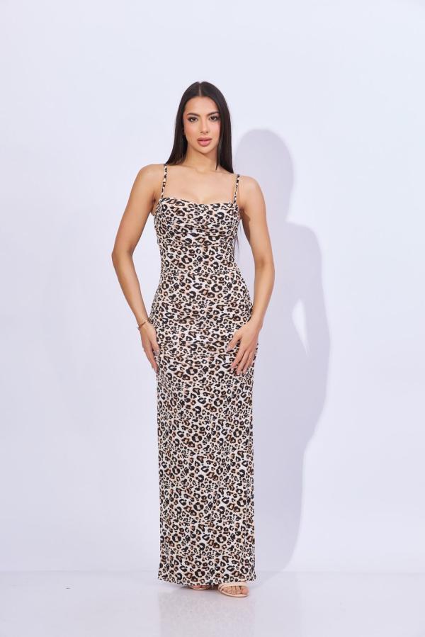 VESTIDO ANIMAL PRINT SIEVERGATE SMALL