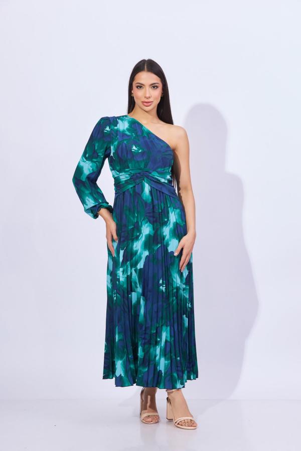 VESTIDO AZUL/VERDE MISS KELLY LARGE