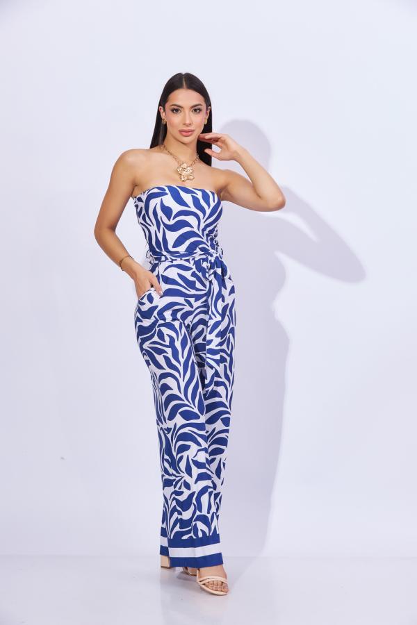 ENTERIZO AZUL/BLANCO SILVERGATE LARGE