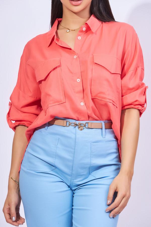 CAMISERA CORAL LOVE TREE SMALL