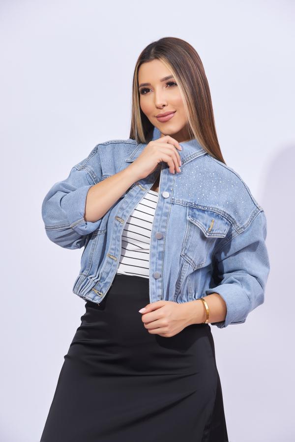 JACKET MEZCLILLA AZ M/L