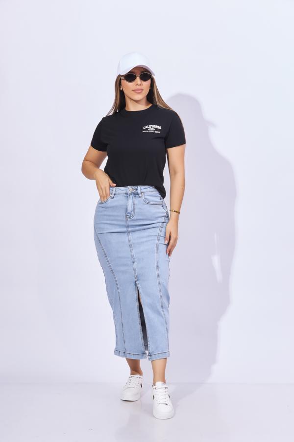 FALDA MEZCLILLA NINA ROSSI MEDIUM