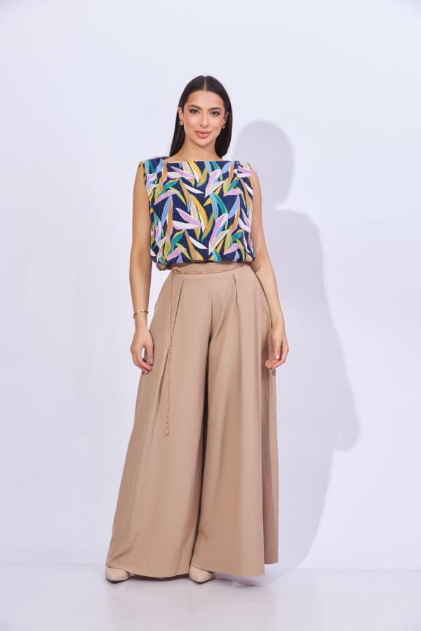 PANTAL&Oacute;N BEIGE NYLON LARGE