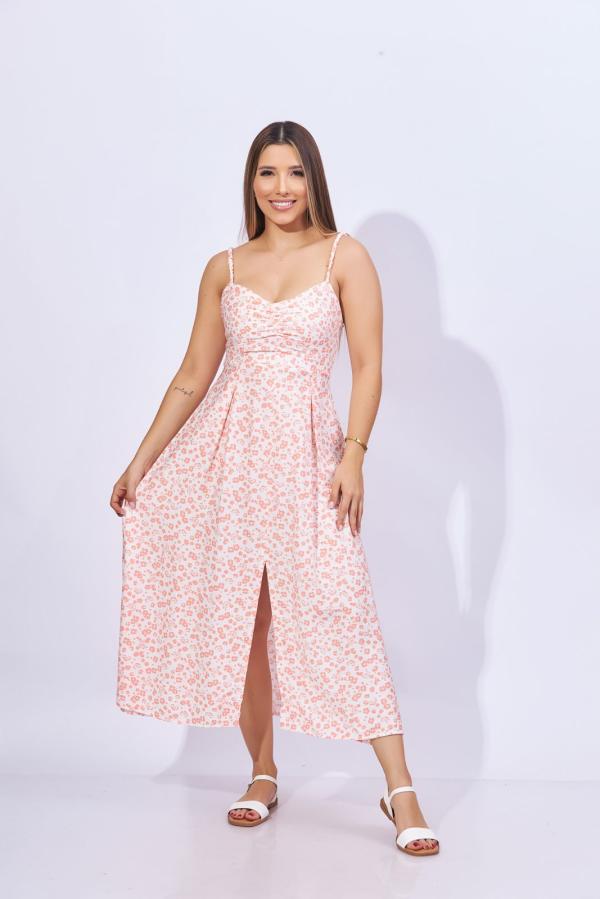VESTIDO BLANCO FLORES HAUTE SMALL