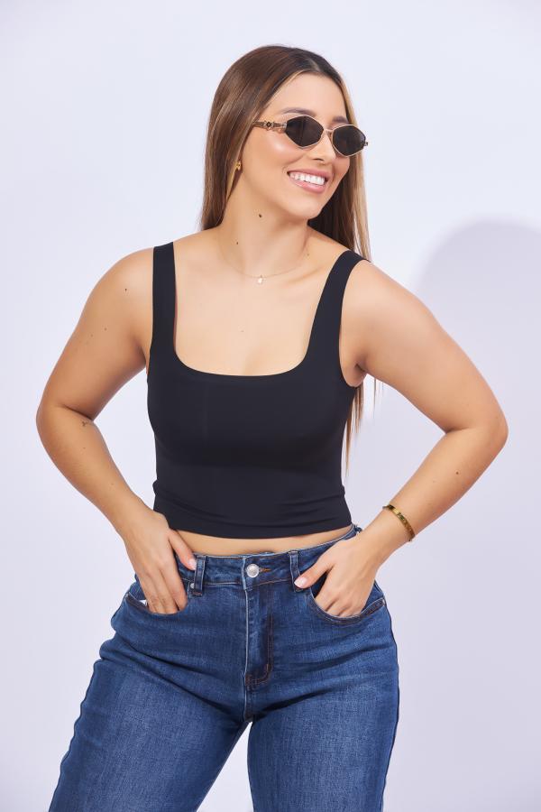 BLUSA NEGRA ANWND LARGE