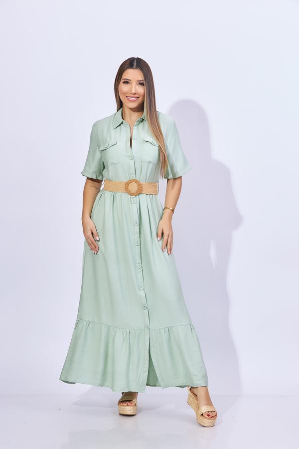 VESTIDO VERDE RED LEAF MEDIUM