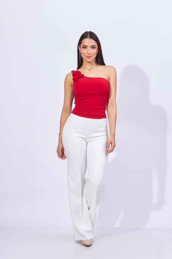 PANTAL&Oacute;N BLANCO LEYVAS SMALL