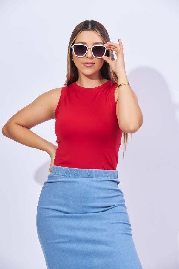 BLUSA ROJA LOVE POEM M/L