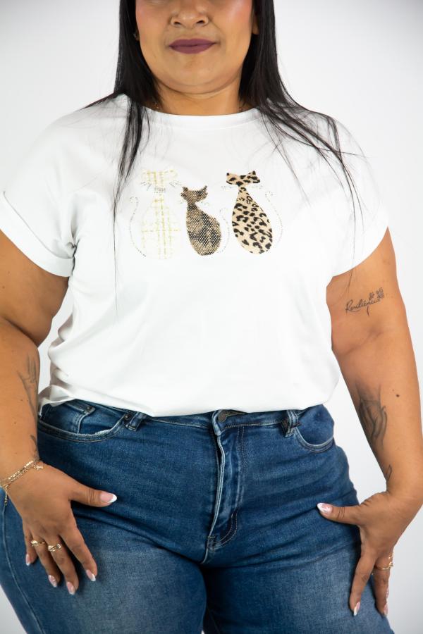 BLUSA BLANCA TABA 3X LARGE