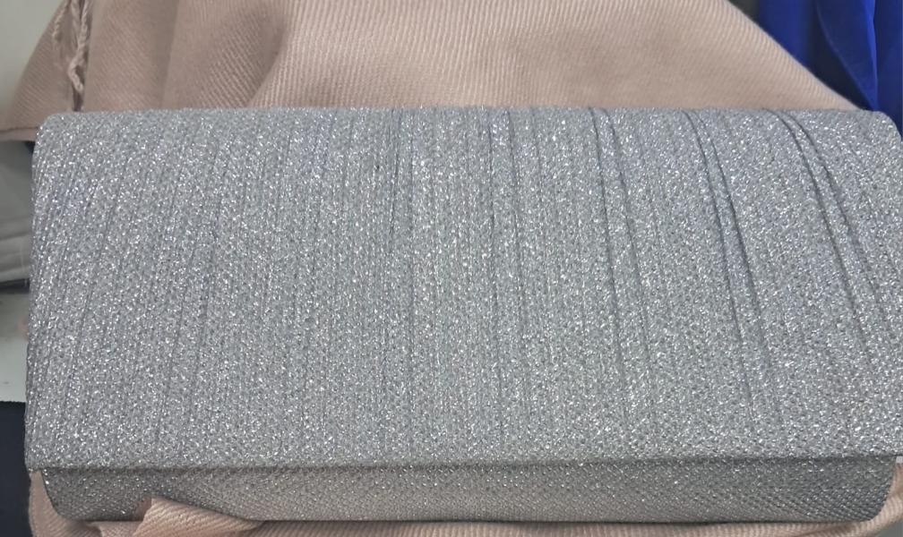 CARTERA PLATEADA VERA