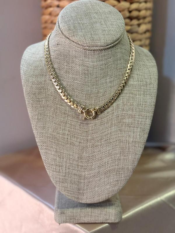 COLLAR DORADO MUJER CH&Eacute;RIE