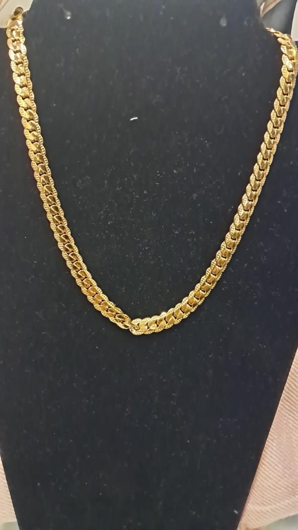 GARGANTILLA DORADO ACERO