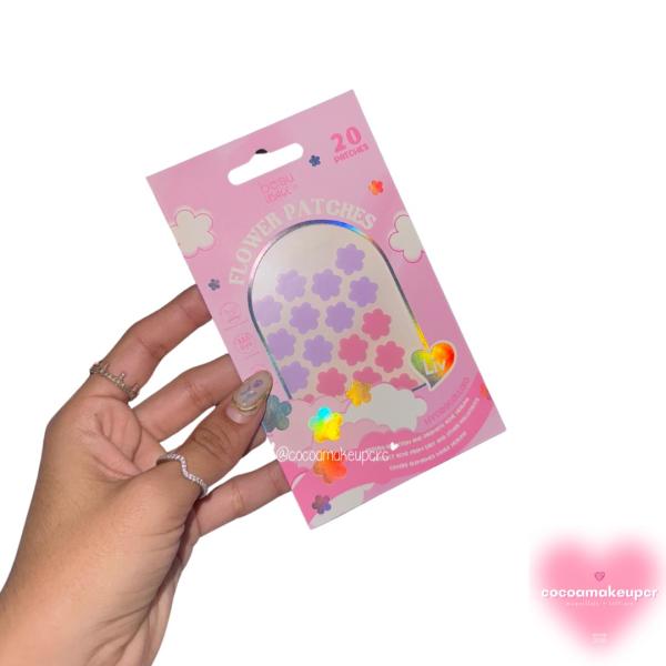 PARCHE FACIAL DE FLORES