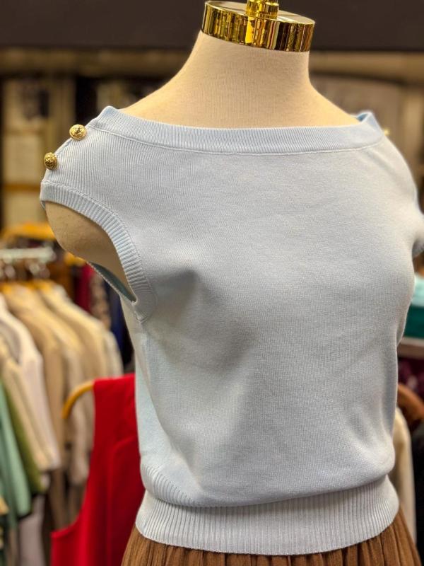 BLUSA CELESTE LMASSIMA LARGE