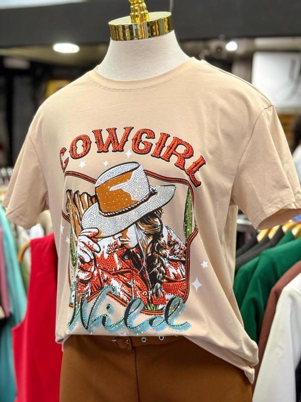 BLUSA BEIGE EVER APAREL SMALL