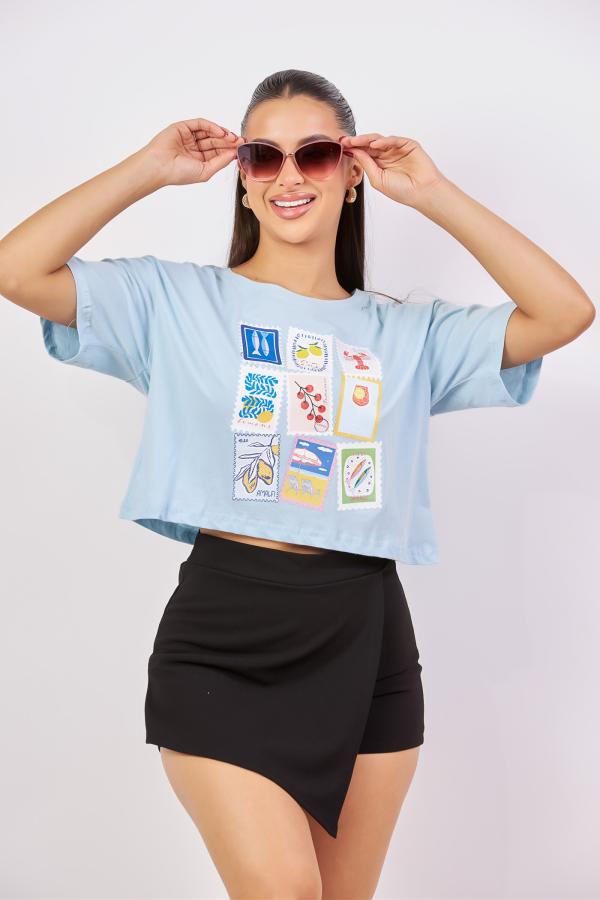 BLUSA CELESTE ACTIVE LARGE