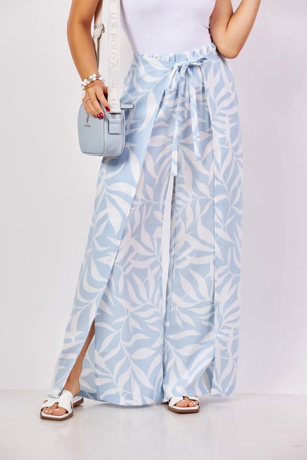 PALAZO CELESTE FLORES HAUTE MEDIUM