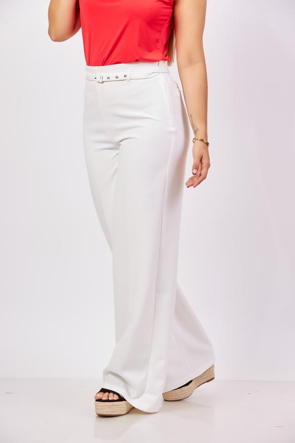 PANTALON LOVE TREE BLANCO LARGE