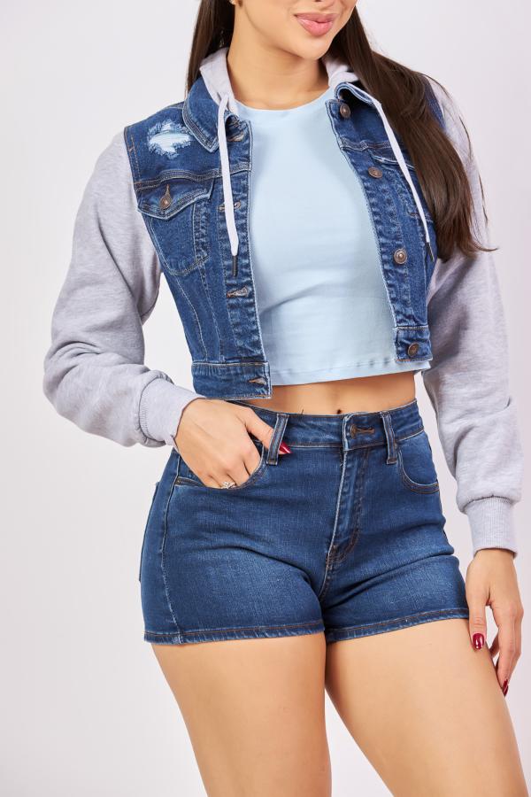 JACKET DARK WAX JEANS SMALL