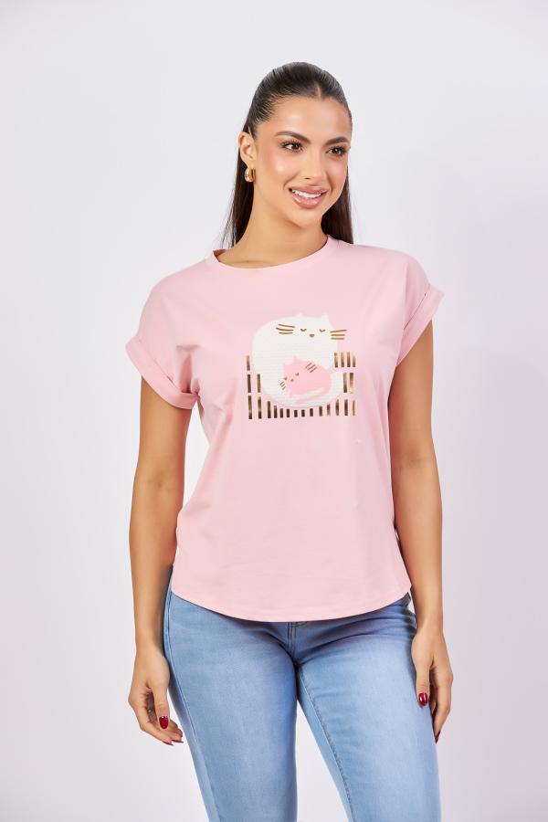 BLUSA ROSADA TABA MEDIUM