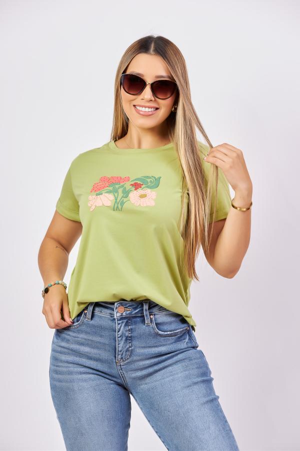 BLUSA VERDE TABA LARGE