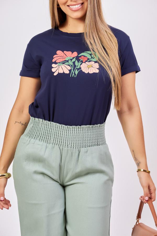BLUSA AZUL TABA MEDIUM