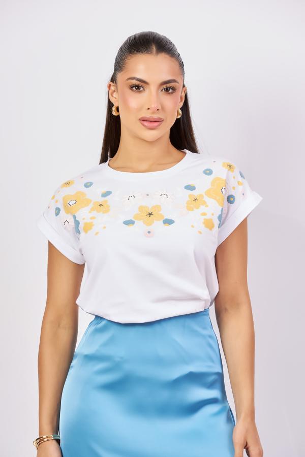 BLUSA BLANCA TABA MEDIUM