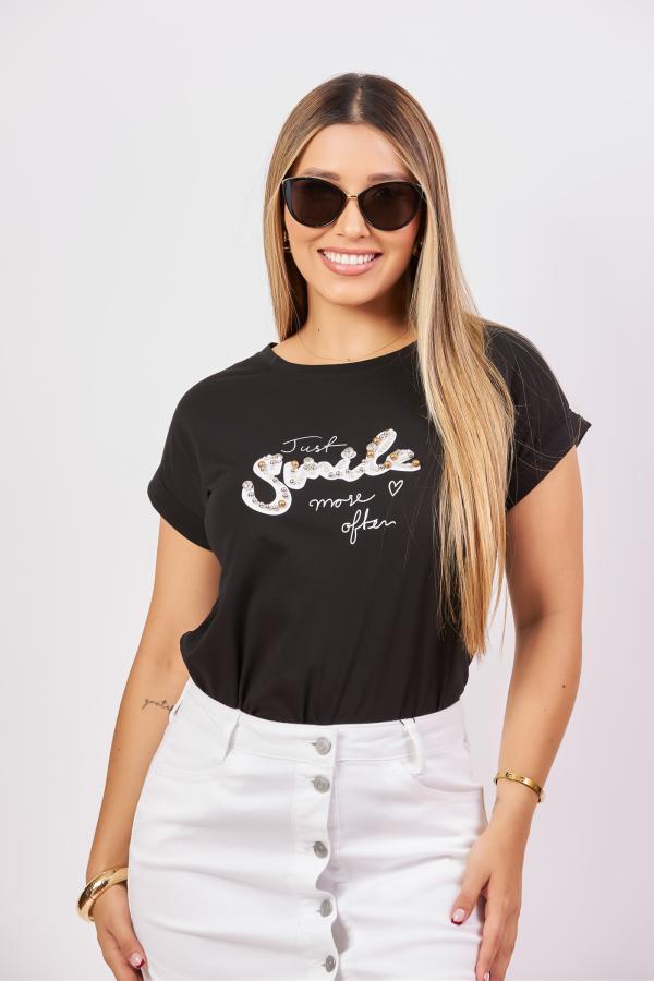 BLUSA NEGRA TABA LARGE