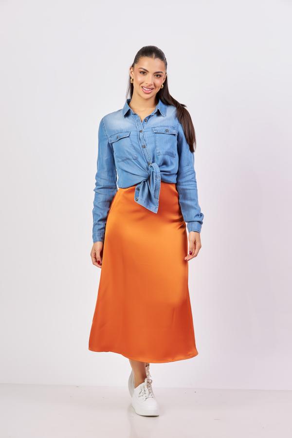 FALDA NARANJA TABA LARGE