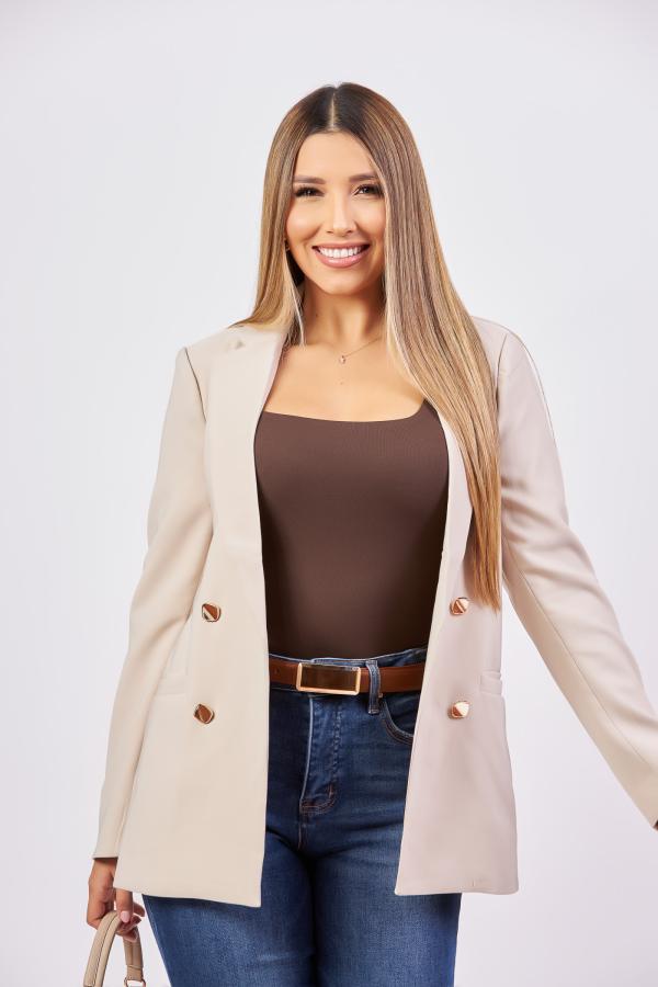 BLAZER BEIGE MICHEL SMALL