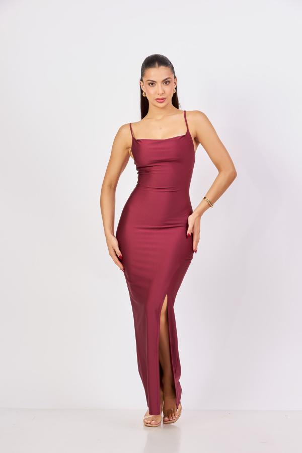 VESTIDO VINO JADE POPULAR MEDIUM